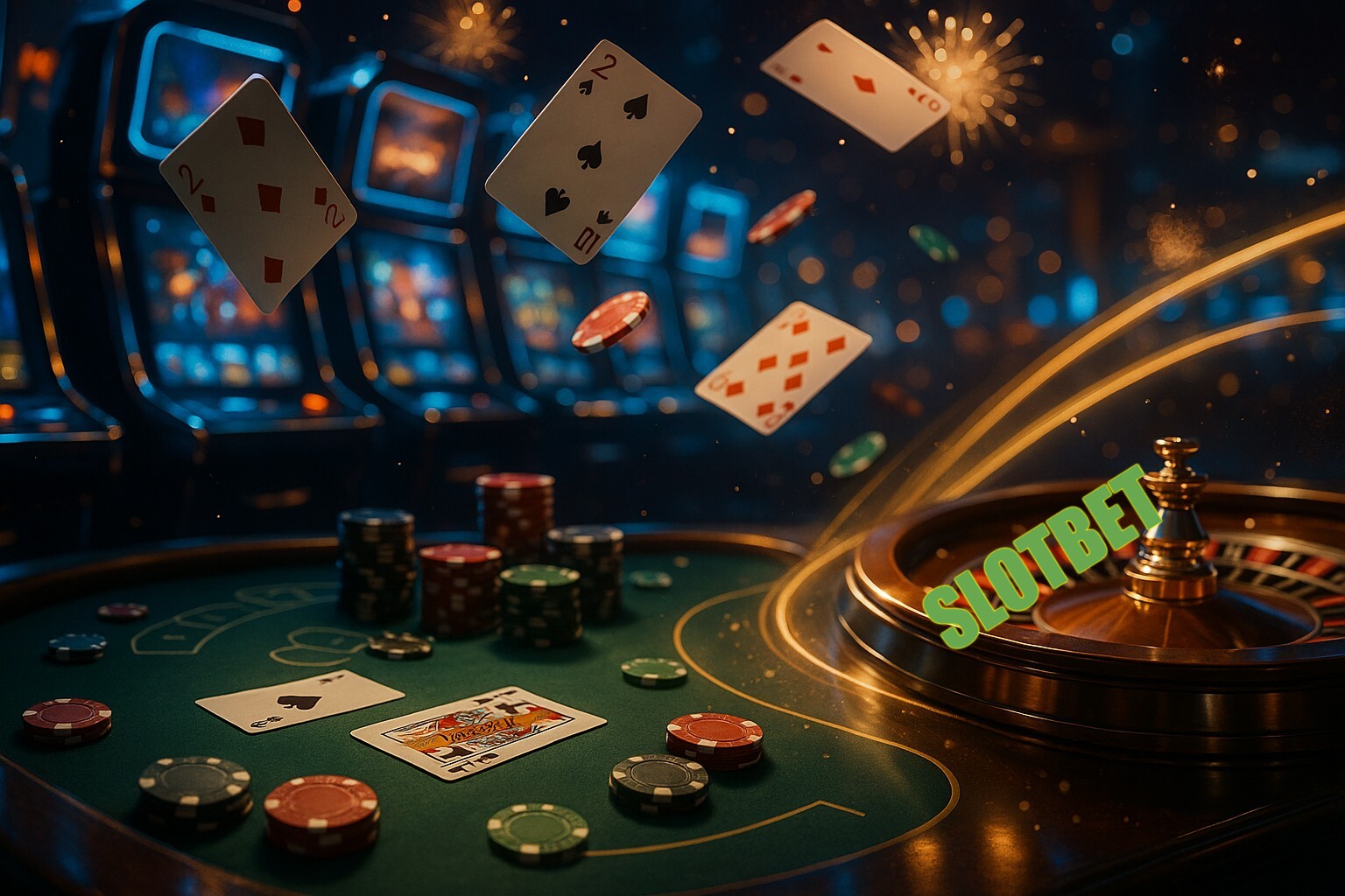 Jogos emocionantes no SLOTBET