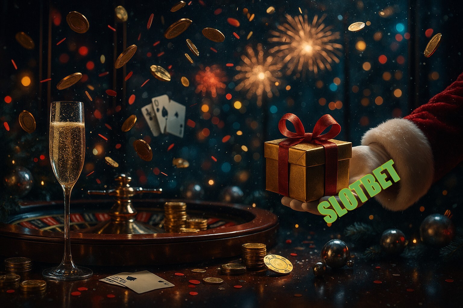 Promoções de Ano Novo no SLOTBET